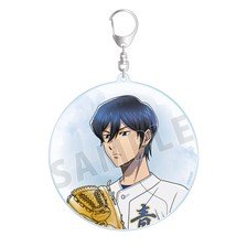 arma bianca Ace of Diamond act II -Second Season- Newly Drawn Satoru Furuya History &amp; Uniformsver. BIG Acrylic Keychain (Anime Toy)