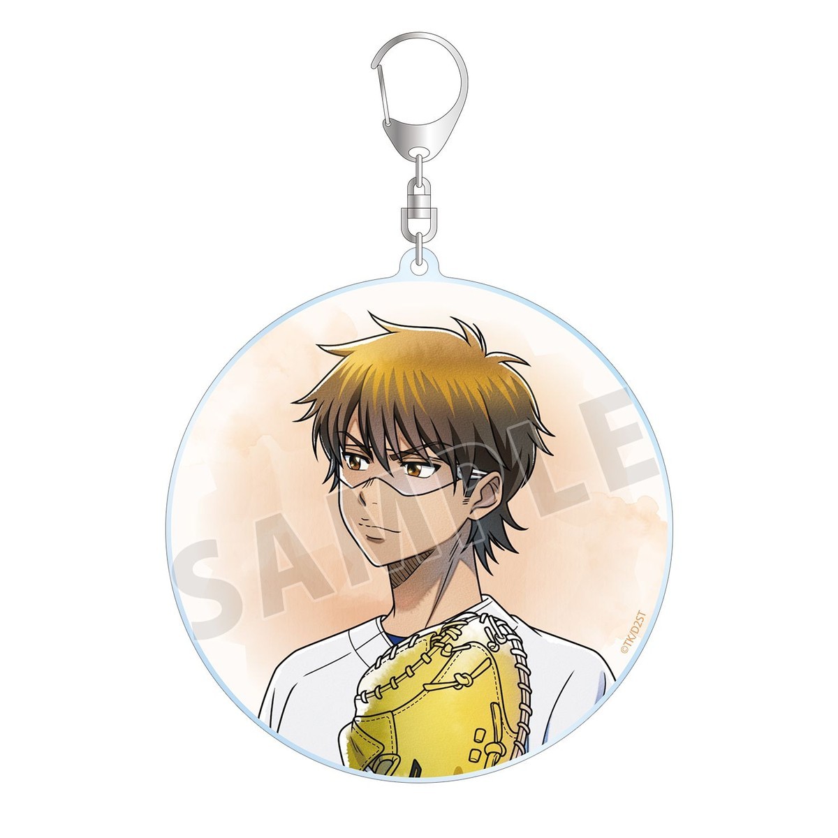 arma bianca Ace of Diamond act II -Second Season- Newly Drawn Kazuya Miyuki History &amp; Uniformsver. BIG Acrylic Keychain (Anime Toy) Bild 2