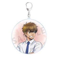 arma bianca Ace of Diamond act II -Second Season- Newly Drawn Eijun Sawamura Walking / School Uniform ver. BIG Acrylic Keychain (Anime Toy)