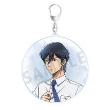 arma bianca Ace of Diamond act II -Second Season- Newly Drawn Satoru Furuya Walking / School Uniform ver. BIG Acrylic Keychain (Anime Toy)