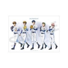 arma bianca Ace of Diamond act II -Second Season- Newly Drawn Group History &amp; Uniformsver. A3 Matte Finish Poster (Anime Toy)