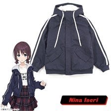 AKROS Ltd. GIRLS BAND CRY Nina Hooded Jacket L (Anime Toy)