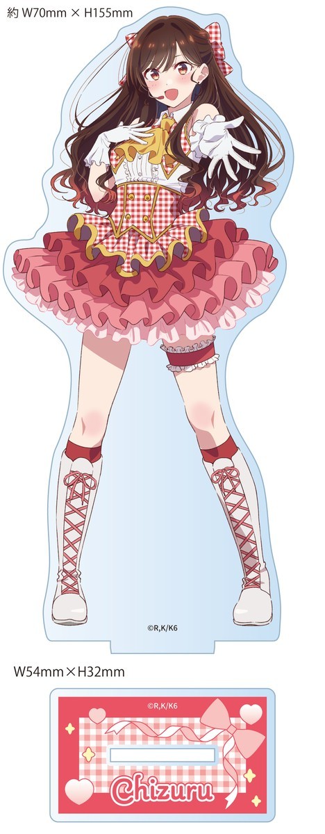 M`s Factory Rent-A-Girlfriend [Newly Drawn] Acrylic Stand Chizuru Mizuhara (Idol) (Anime Toy) 图片 2