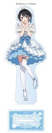 M`s Factory Rent-A-Girlfriend [Newly Drawn] Acrylic Stand Ruka Sarashina (Idol) (Anime Toy)