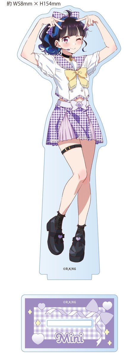 M`s Factory Rent-A-Girlfriend [Newly Drawn] Acrylic Stand Mini Yaemori (Idol) (Anime Toy) 图片 2