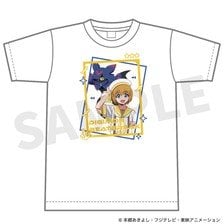 M`s Factory DIGIMON BEATBREAK T-shirt Makoto &amp; Chiropmon (Marine Look ver) L (Anime Toy)