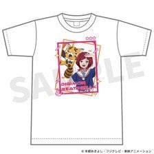 M`s Factory DIGIMON BEATBREAK T-shirt Reina &amp; Pristimon (Marine Look ver) M (Anime Toy)