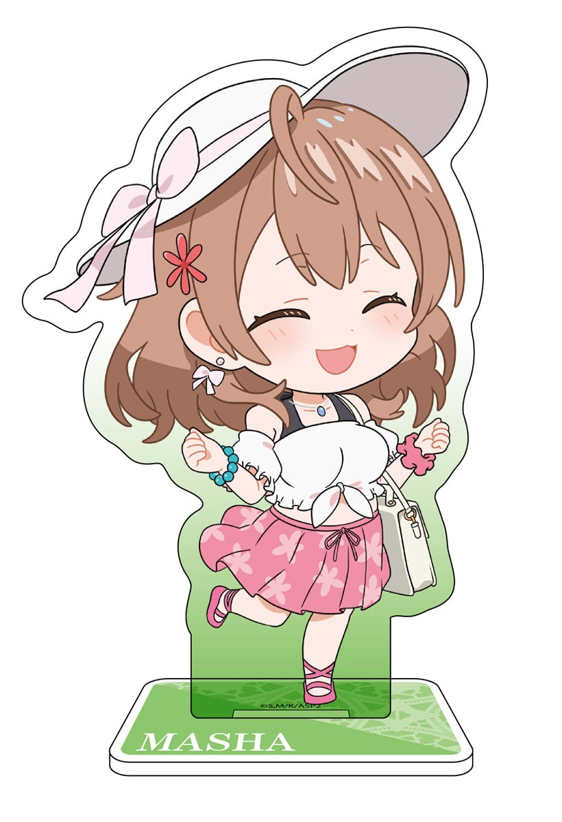 EMT Squared [Alya Sometimes Hides Her Feelings in Russian] Deformed Acrylic Stand Masha (Casual Wear Ver.) Bild 2