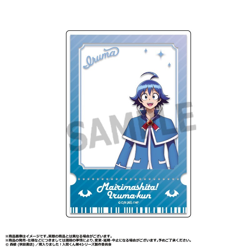 Anicraft Welcome to Demon School! Iruma-kun Season 4 Trading Acrylic Card (Set of 7) (Anime Toy) รูปภาพ 3