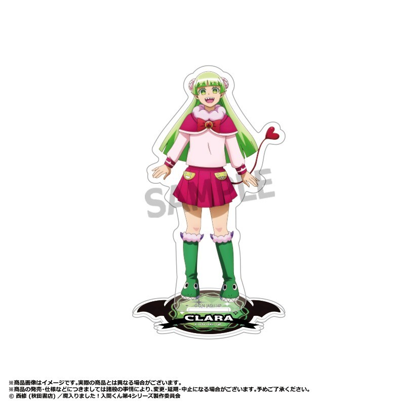 Anicraft Welcome to Demon School! Iruma-kun Season 4 Acrylic Stand C Valac Clara (Anime Toy) Bild 2
