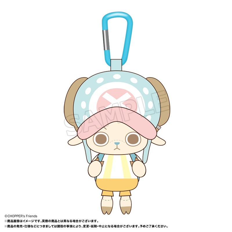 Anicraft ONE PIECE CHOPPER`s Plush Mascot with Carabiner (Anime Toy) Bild 2