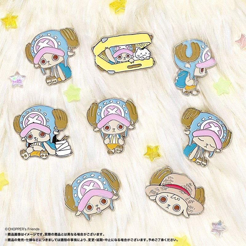 Anicraft ONE PIECE CHOPPER`s Character Pins Collection (Set of 8) (Anime Toy) Bild 4