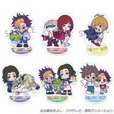 MegaHouse Acrylic Stand Buddy Collection DIGIMON BEATBREAK (Set of 6) (Anime Toy)