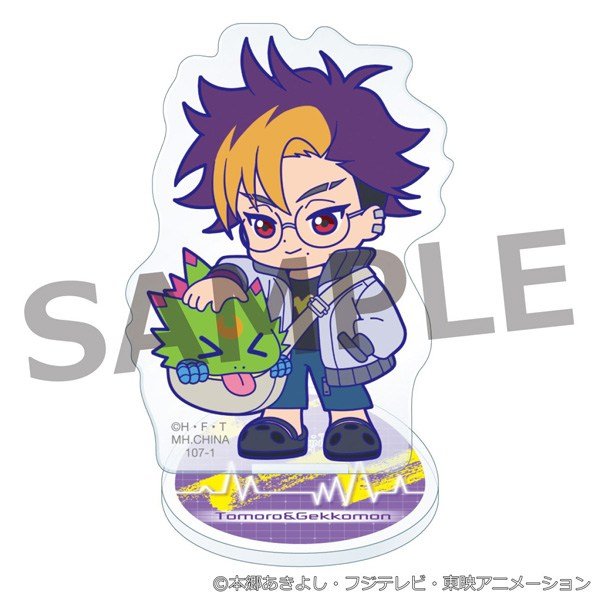 MegaHouse Acrylic Stand Buddy Collection DIGIMON BEATBREAK (Set of 6) (Anime Toy) image 3