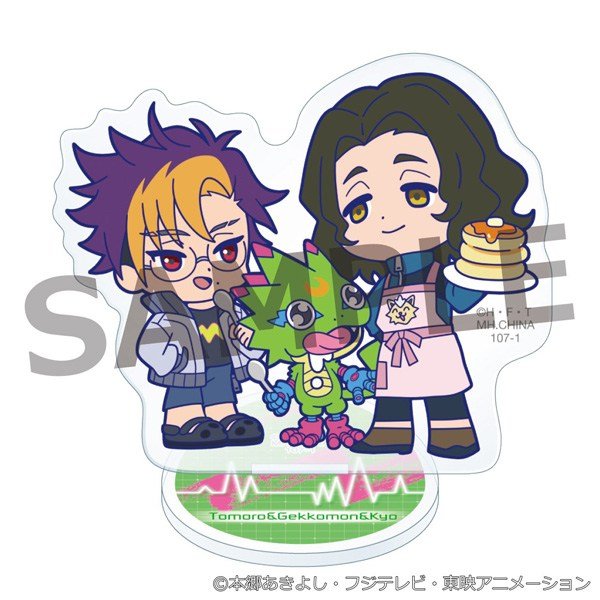 MegaHouse Acrylic Stand Buddy Collection DIGIMON BEATBREAK (Set of 6) (Anime Toy) image 7