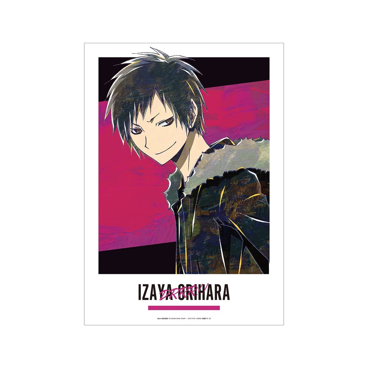 arma bianca Durarara!!x2 Izaya Orihara Ani-Art A3 Mat Processing Poster (Anime Toy) Bild 2