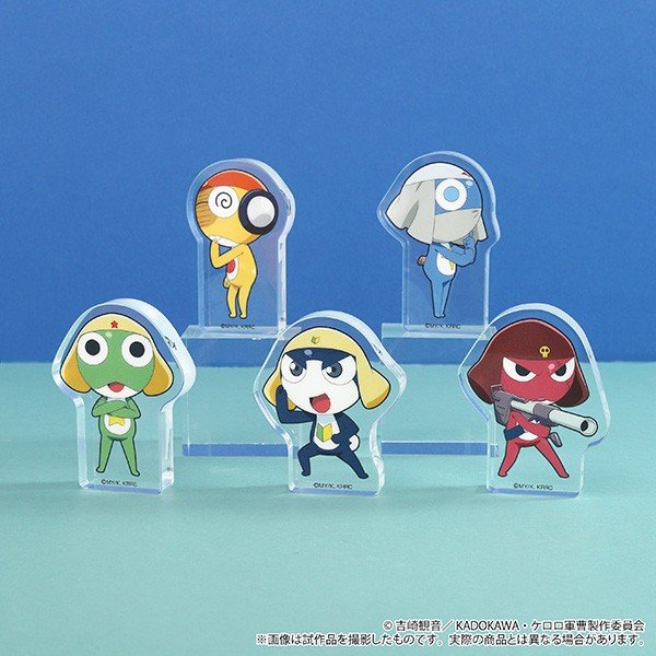 Movic Sgt. Frog Korotto Acrylic Figure / Giroro (078) (Anime Toy) imagen 4