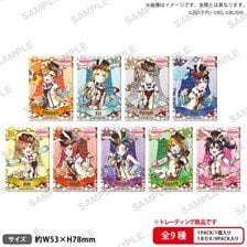 Bushiroad Creative 러브 라이브! 스쿨 아이돌 페스티벌 스퀘어 홀로그램 캔 배지 컬렉션 μ's 서커스 Ver. (9개 세트) (애니메이션 토이) 이미지 1