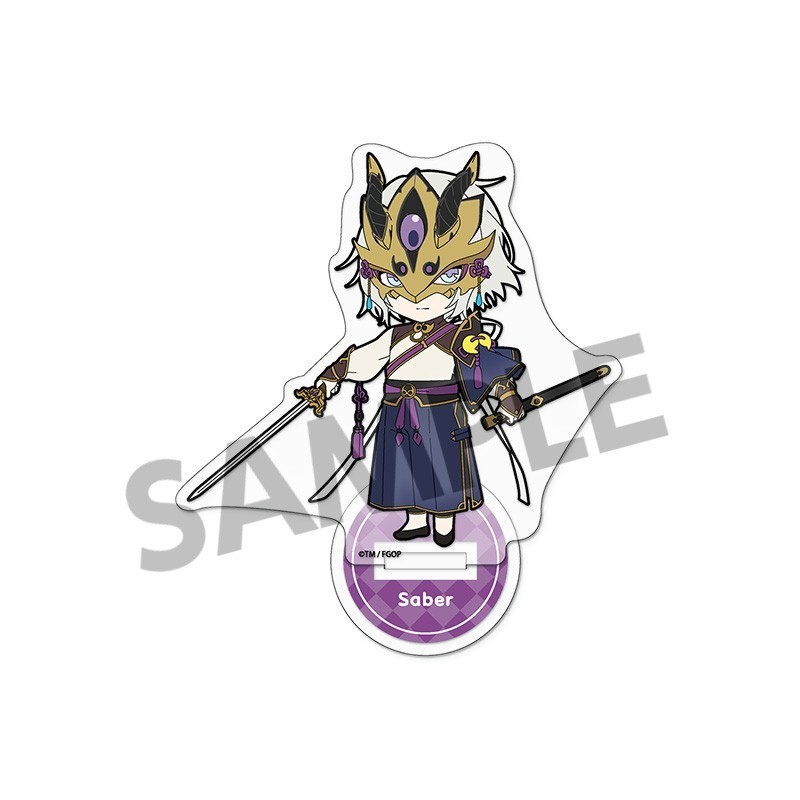 Hobby Stock Pic-Lil! Fate/Grand Order Acrylic Stand vol.10 Saber / Prince of Lan Ling (Anime Toy) imagen 2