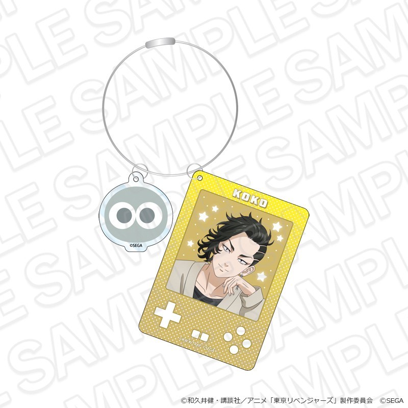 Contents Seed Tokyo Revengers &amp; Puyo Puyo Wire Keychain Hajime Kokonoi (Anime Toy) รูปภาพ 2