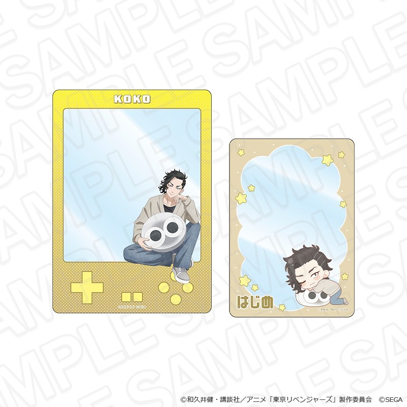 Contents Seed Tokyo Revengers &amp; Puyo Puyo Rigid Card Case Hajime Kokonoi รูปภาพ 2