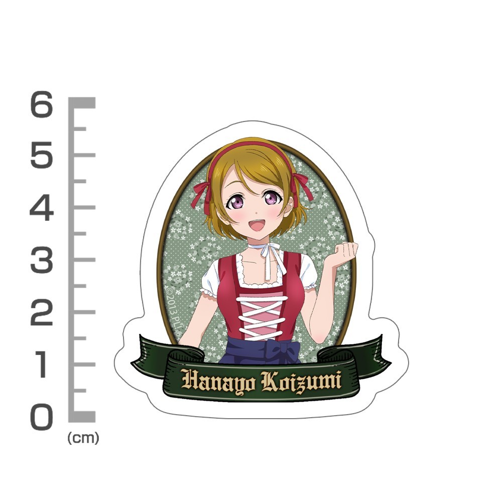 Cospa Love Live! Newly Drawn Hanayo Koizumi Mini Sticker Set Dirndl Ver. รูปภาพ 4