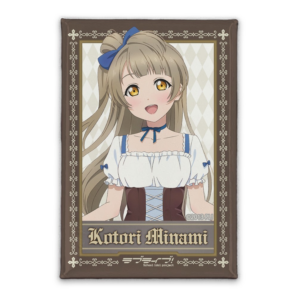 Cospa Love Live! Newly Drawn Kotori Minami Square Can Badge Dirndl Ver. (Anime Toy) hình ảnh 2