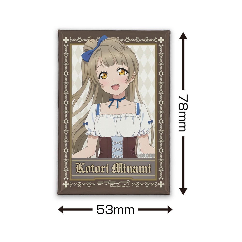 Cospa Love Live! Newly Drawn Kotori Minami Square Can Badge Dirndl Ver. (Anime Toy) hình ảnh 3