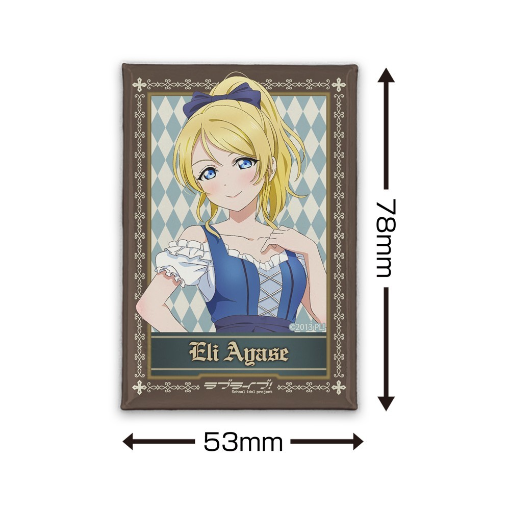 Cospa Love Live! Newly Drawn Eli Ayase Square Can Badge Dirndl Ver. (Anime Toy) hình ảnh 3
