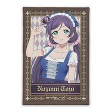 Cospa Love Live! Newly Drawn Nozomi Tojo Square Can Badge Dirndl Ver. (Anime Toy)