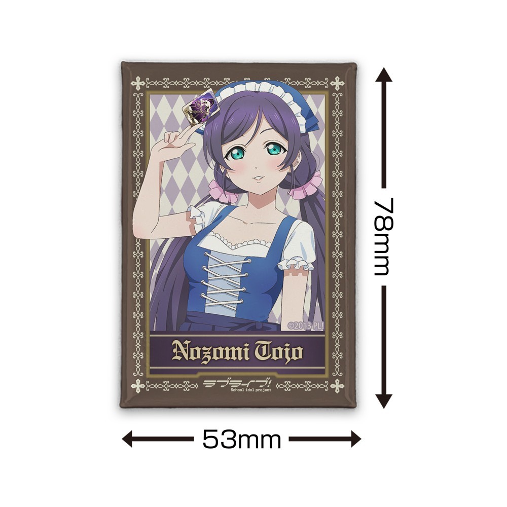 Cospa Love Live! Newly Drawn Nozomi Tojo Square Can Badge Dirndl Ver. (Anime Toy) hình ảnh 3
