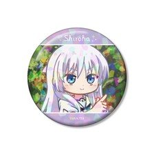 arma bianca Summer Pockets Shiroha Naruse Yuru-koma 75mm Hologram Can Badge ver.A Bild 1