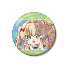 arma bianca Summer Pockets Tsumugi Wenders Yuru-koma 75mm Hologram Can Badge ver.A รูปภาพ 1