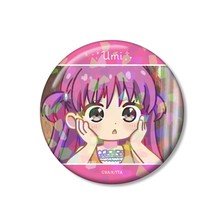 arma bianca Summer Pockets Umi Kato Yuru-koma 75mm Hologram Can Badge ver.A รูปภาพ 1