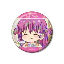 arma bianca Summer Pockets Umi Kato Yuru-koma 75mm Hologram Can Badge ver.B Bild 1