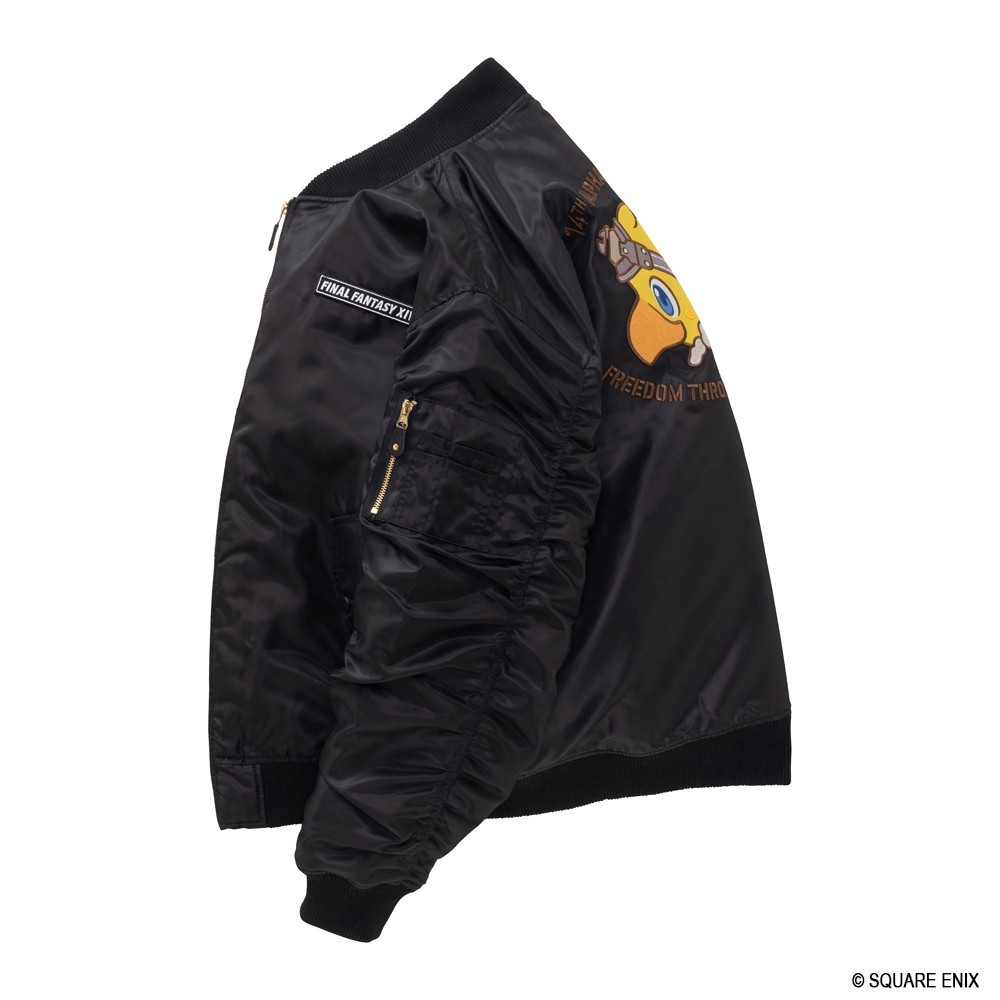 Square Enix FINAL FANTASY XIV Bomber Jacket - ALPHA SQUADRON M (Anime Toy) image 6