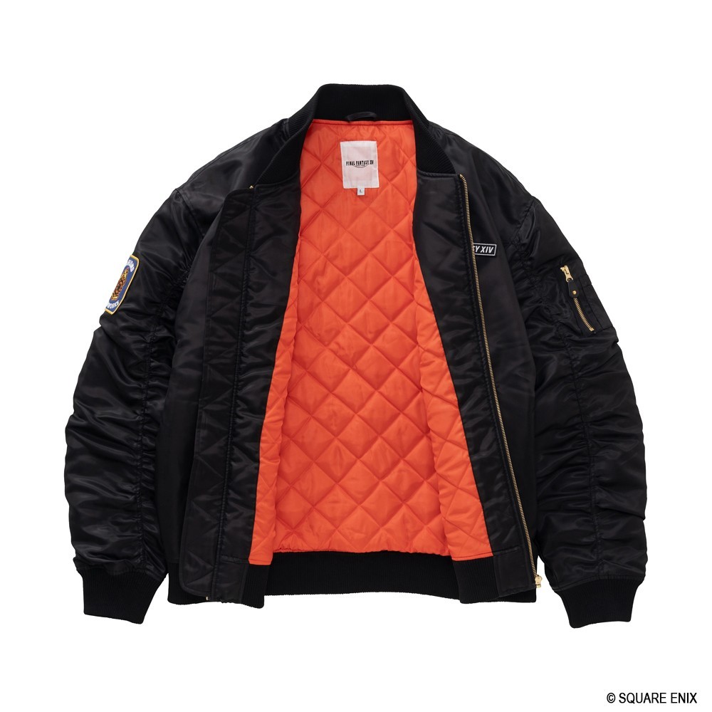 Square Enix FINAL FANTASY XIV Bomber Jacket - ALPHA SQUADRON L (Anime Toy) image 4