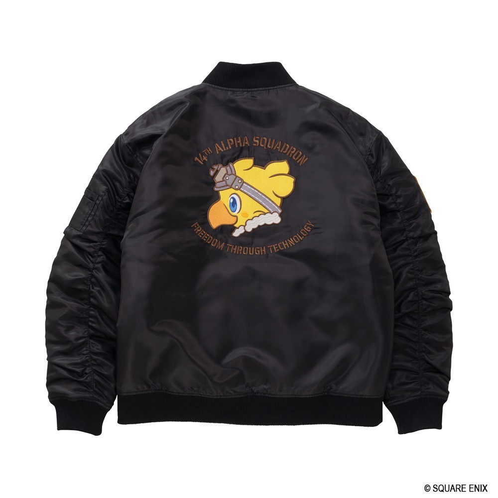 Square Enix FINAL FANTASY XIV Bomber Jacket - ALPHA SQUADRON XL (Anime Toy) image 2
