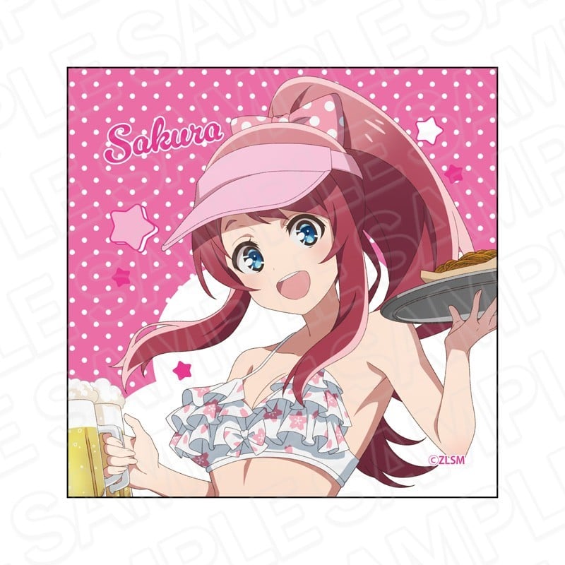 Contents Seed Zombie Land Saga: Yumeginga Paradise Microfiber Sakura Minamoto Tokonatsu Umi no Ie ver. (Anime Toy) image 2