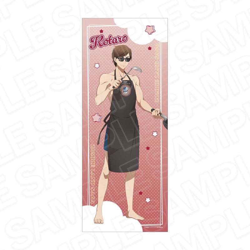 Contents Seed Zombie Land Saga: Yumeginga Paradise Face Towel Kotaro Tatsumi Tokonatsu Umi no Ie ver. รูปภาพ 2