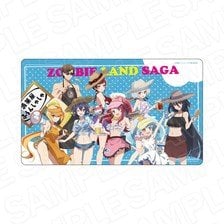 Contents Seed Zombie Land Saga: Yumeginga Paradise Rubber Desk Mat Tokonatsu Umi no Ie ver. รูปภาพ 1