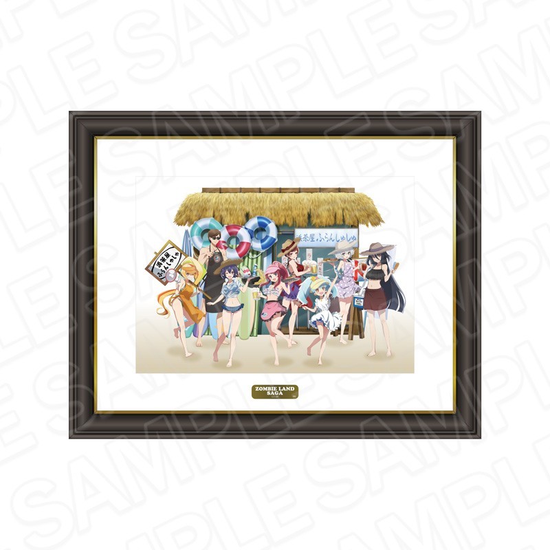 Contents Seed Zombie Land Saga: Yumeginga Paradise Memorial Art Tokonatsu Umi no Ie ver. Bild 2