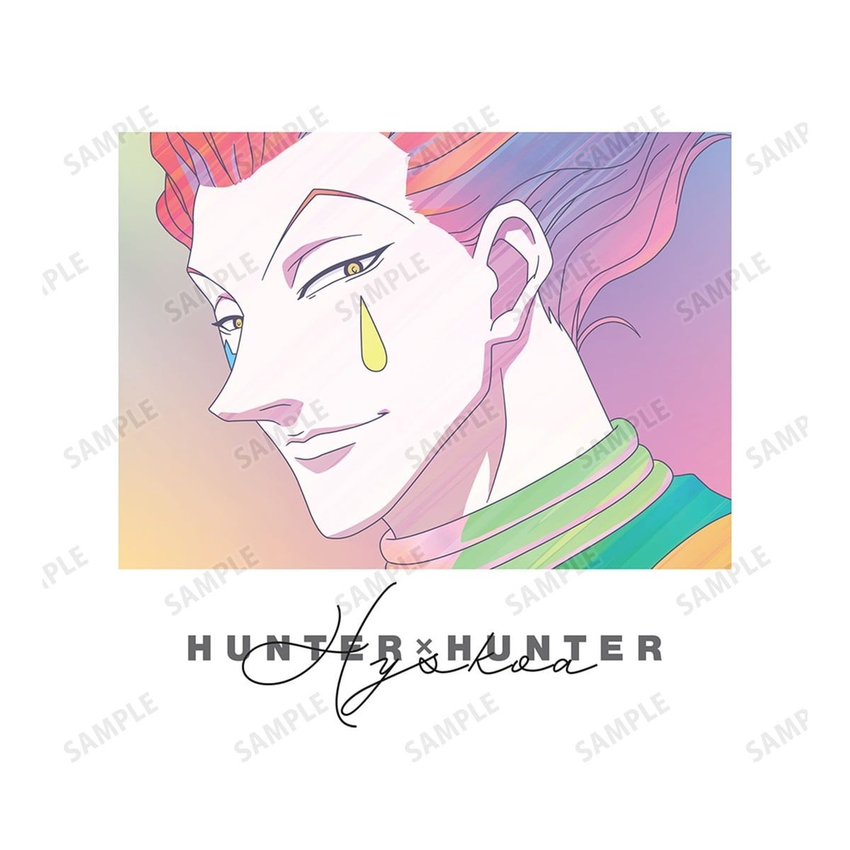 arma bianca Hunter x Hunter Hisoka Ani-Art clear label BIG Silhouette T-Shirt Unisex (Size /L) Bild 4