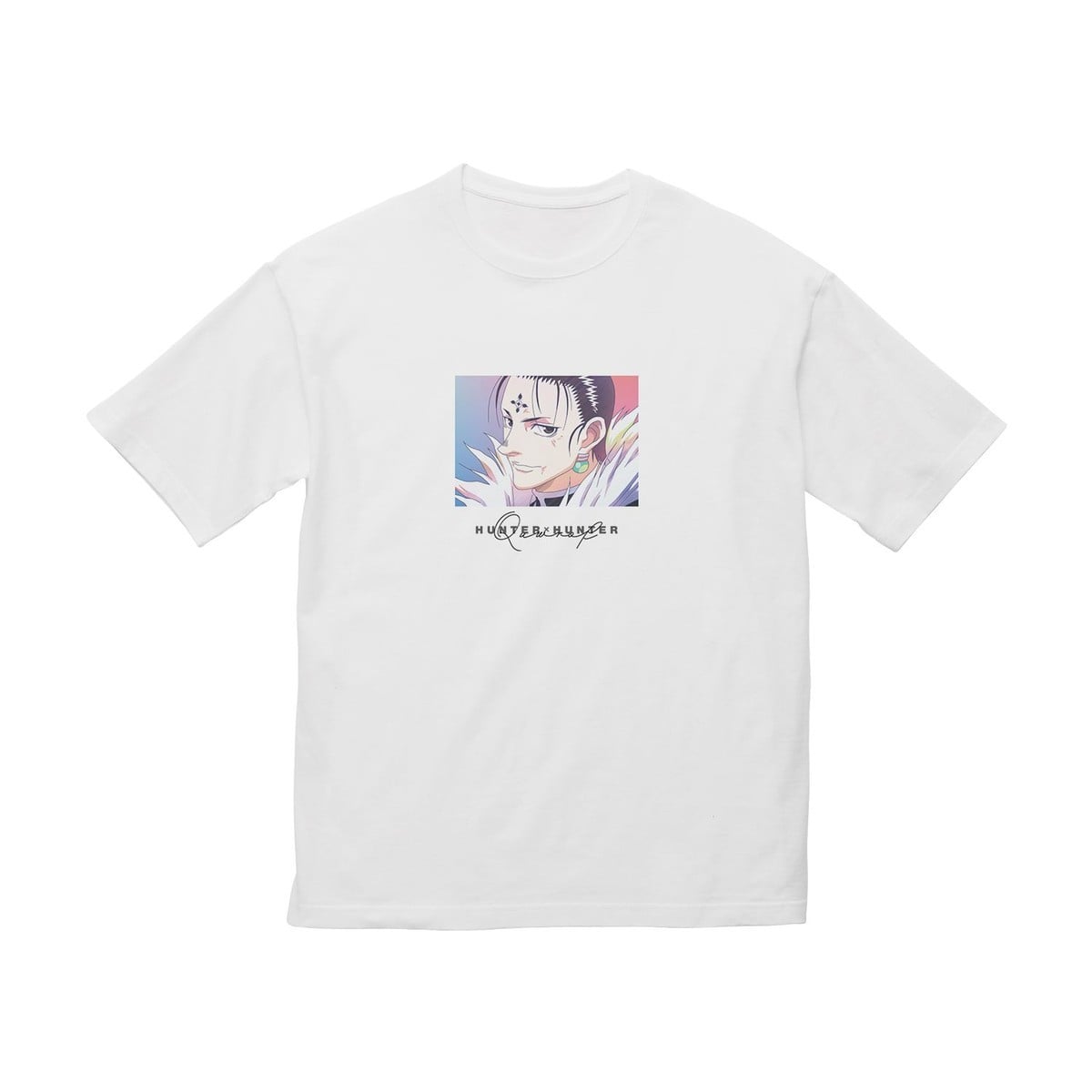 arma bianca Hunter x Hunter Chrollo Ani-Art clear label BIG Silhouette T-Shirt Unisex (Size /M) รูปภาพ 2