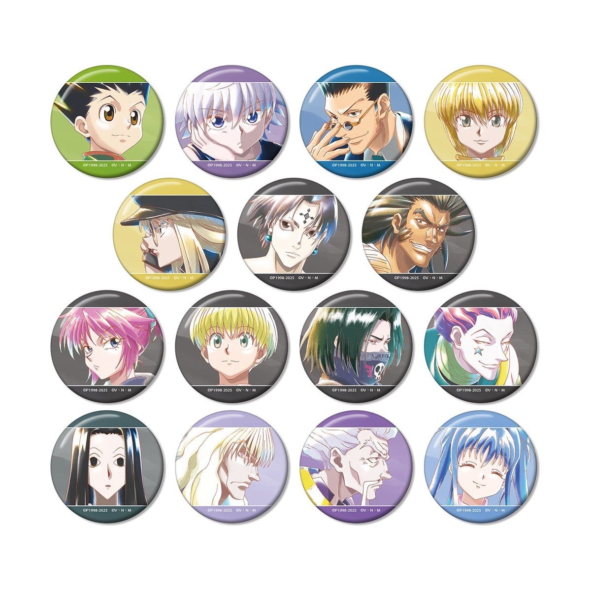 arma bianca Hunter x Hunter Trading Ani-Art aqua label Vol.2 Can Badge (Set of 15) Bild 2