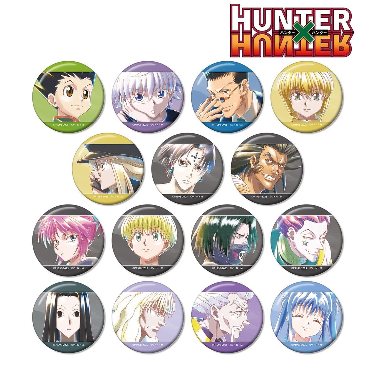 arma bianca Hunter x Hunter Trading Ani-Art aqua label Vol.2 Can Badge (Set of 15) Bild 3