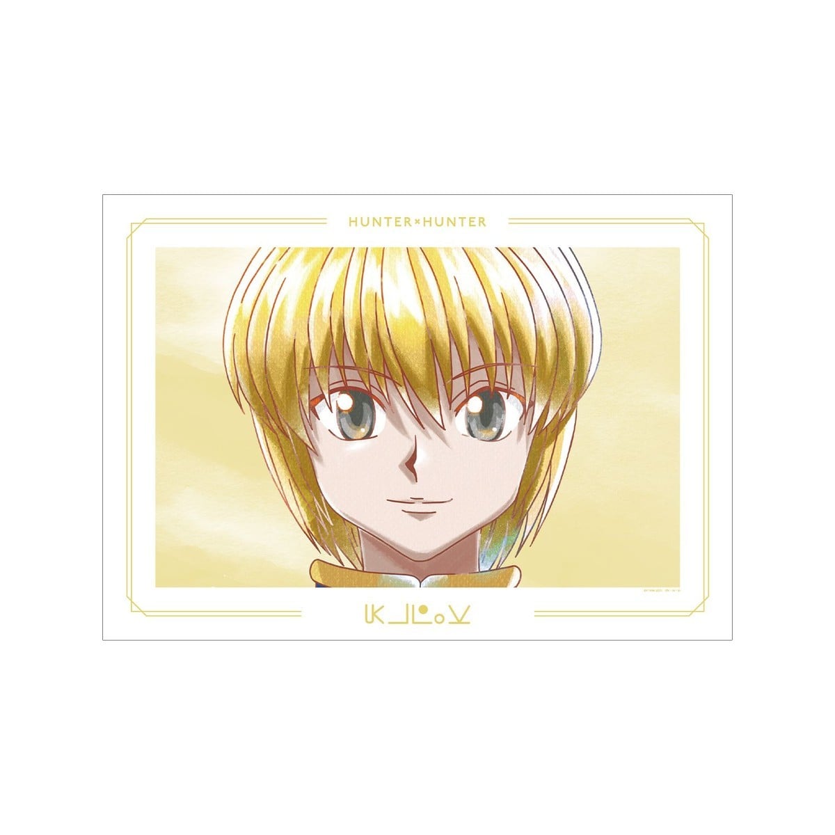 arma bianca Hunter x Hunter Kurapika Ani-Art aqua label Vol.2 A3 Matte Finish Poster ver.A รูปภาพ 2