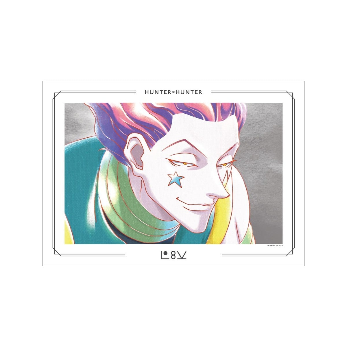 arma bianca Hunter x Hunter Hisoka Ani-Art aqua label Vol.2 A3 Matte Finish Poster รูปภาพ 2