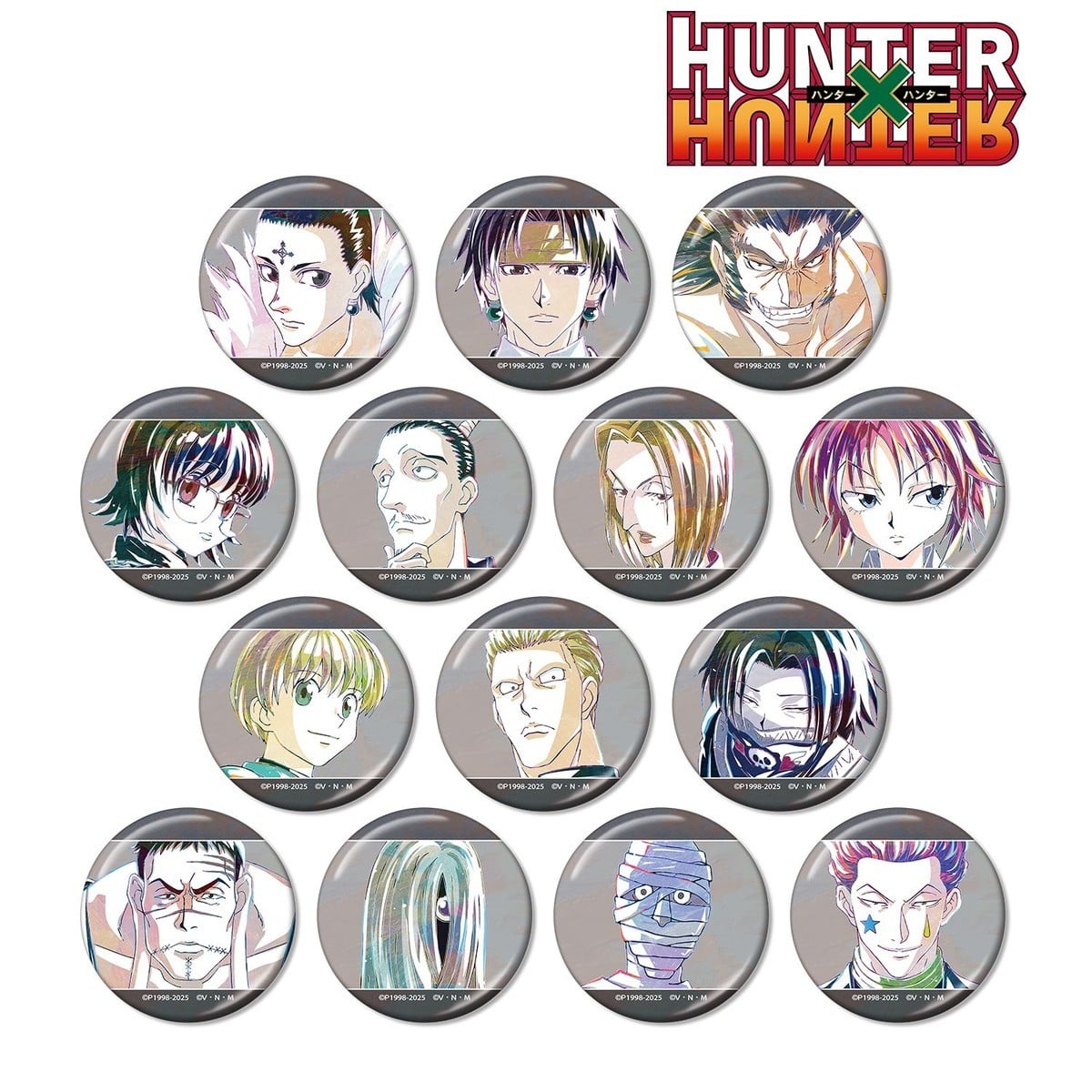 arma bianca Hunter x Hunter Trading Ani-Art Vol.2 Metallic Can Badge (Set of 14) รูปภาพ 3