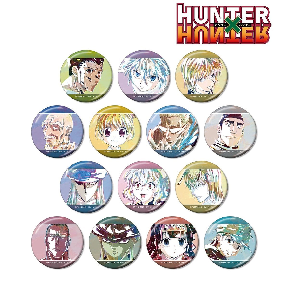 arma bianca Hunter x Hunter Trading Ani-Art Vol.3 Metallic Can Badge (Set of 14) รูปภาพ 3